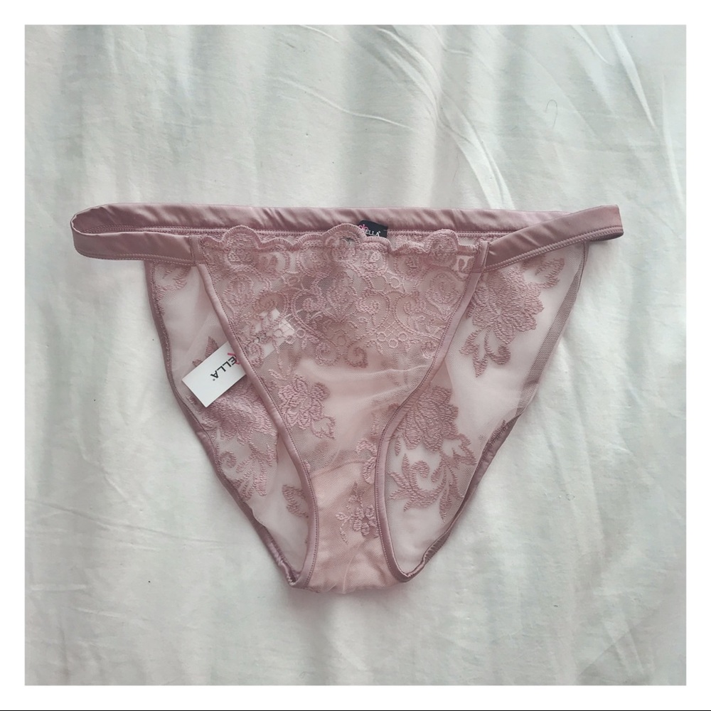 Cosabella blush pink lace panties